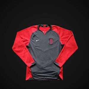 Nike MLB Boston Redsox Authentic Collection Therma Dri-Fit Pullover
